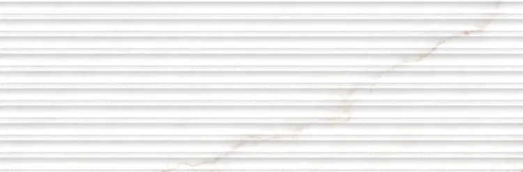 Museum Dahlia White Decor 33,3x100 mat rektyfikowana — płytka