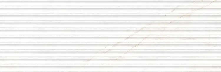 Museum Dahlia White Decor 33,3x100 mat rektyfikowana — płytka