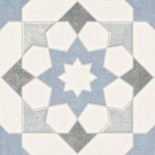 Harmony Doha Blue Star 22,3x22,3 mat — płytka