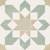 Harmony Doha Green Flower 22,3x22,3 mat — płytka