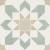 Harmony Doha Green Flower 22,3x22,3 mat — płytka