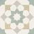 Harmony Doha Green Star 22,3x22,3 mat — płytka