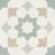 Harmony Doha Green Star 22,3x22,3 mat — płytka