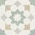 Harmony Doha Green Star 22,3x22,3 mat — płytka