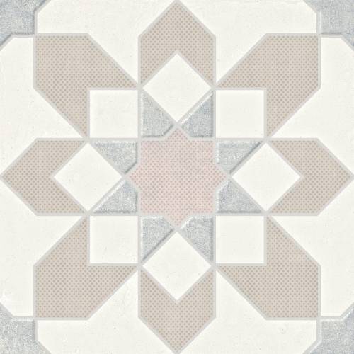 Harmony Doha Taupe Flower 22,3x22,3 mat — płytka