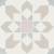 Harmony Doha Taupe Flower 22,3x22,3 mat — płytka