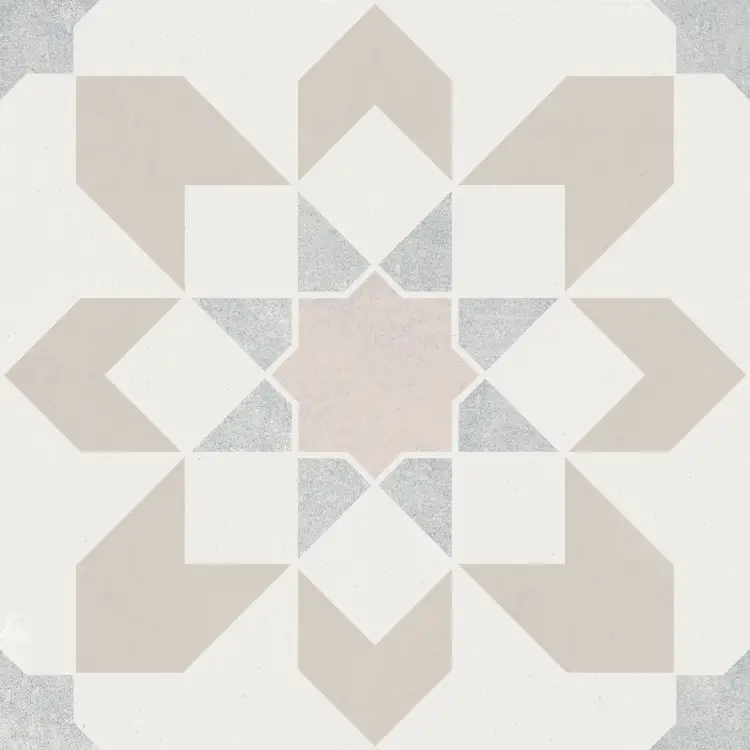 Harmony Doha Taupe Flower 22,3x22,3 mat — płytka