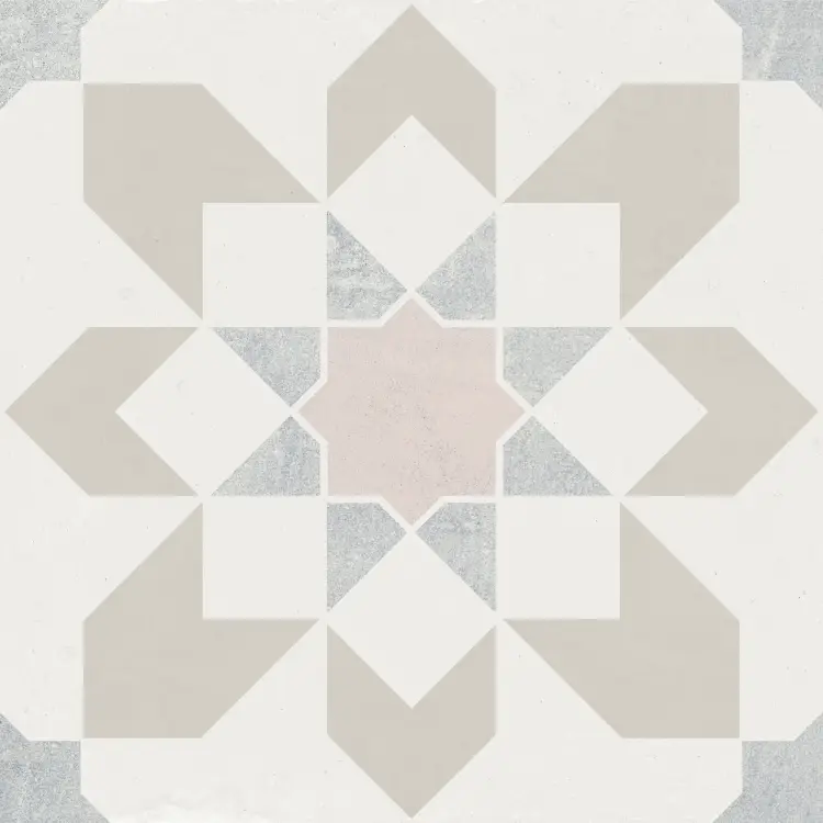 Harmony Doha Taupe Flower 22,3x22,3 mat — płytka