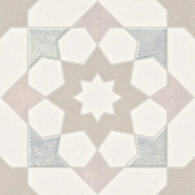 Harmony Doha Taupe Star 22,3x22,3 mat — płytka