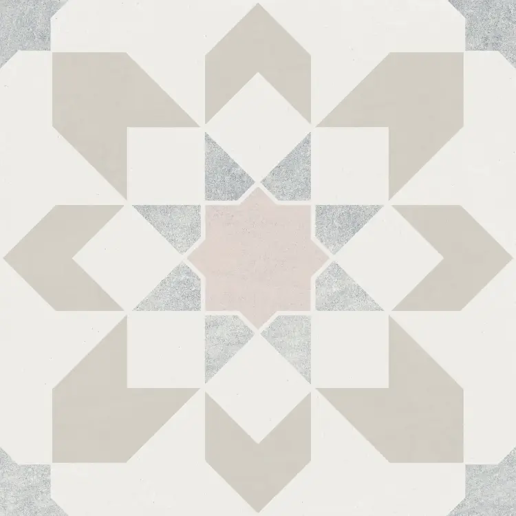 Harmony Doha Taupe Flower 22,3x22,3 mat — płytka