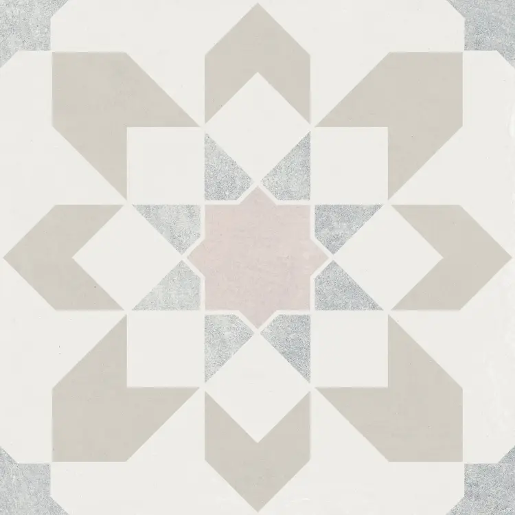 Harmony Doha Taupe Flower 22,3x22,3 mat — płytka