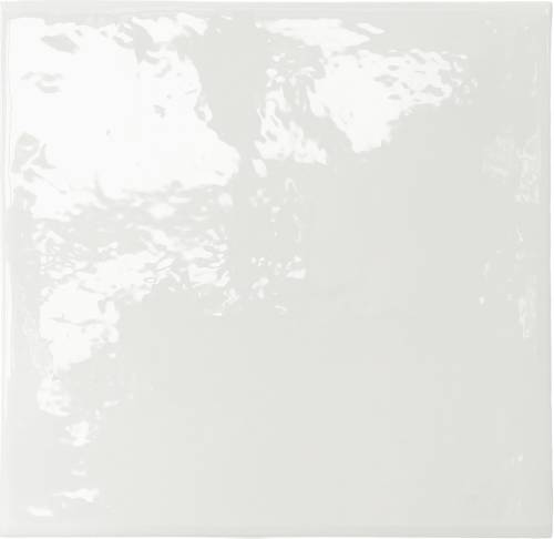 Harmony Drip by Stone Designs White Plain 13,2x13,2 mat — płytka