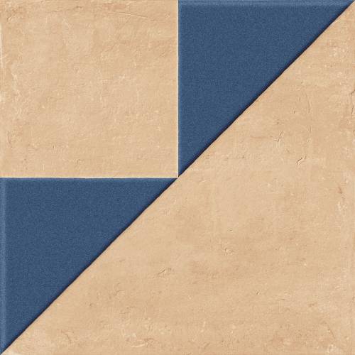 Harmony Kora Clay Decor Blue Lt 22,3x22,3 mat — płytka