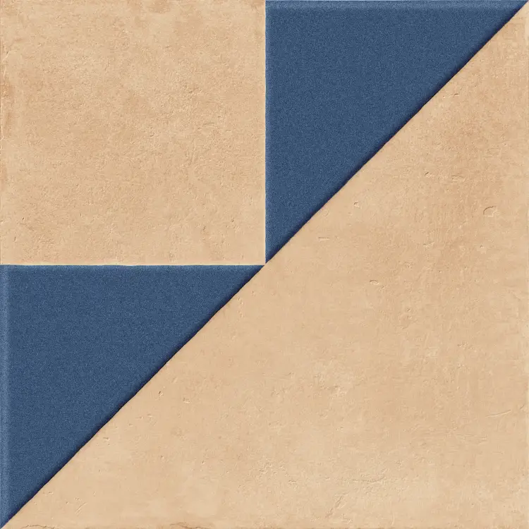 Harmony Kora Clay Decor Blue Lt 22,3x22,3 mat — płytka