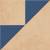 Harmony Kora Clay Decor Blue Lt 22,3x22,3 mat — płytka