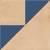 Harmony Kora Clay Decor Blue Lt 22,3x22,3 mat — płytka