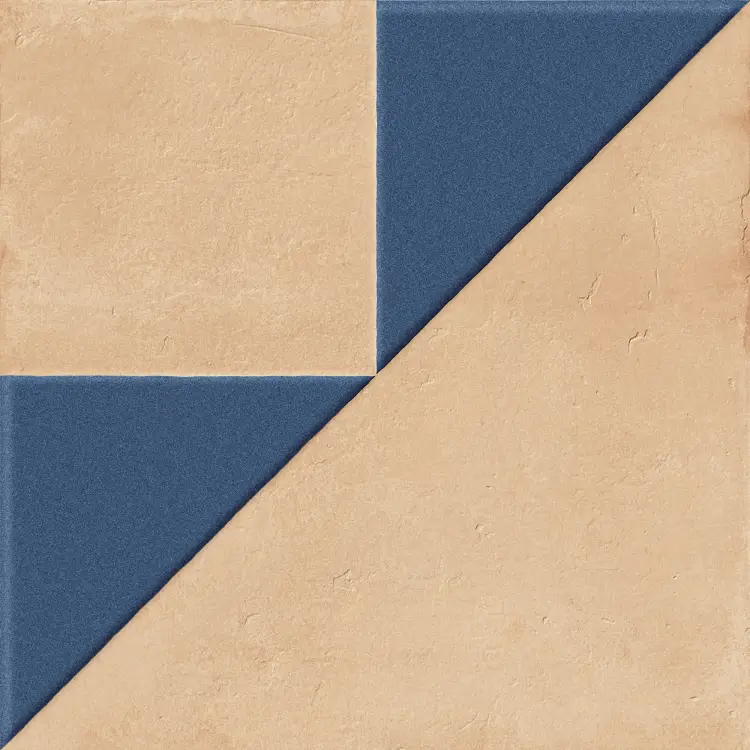 Harmony Kora Clay Decor Blue Lt 22,3x22,3 mat — płytka