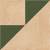 Harmony Kora Clay Decor Green Lt 22,3x22,3 mat — płytka