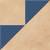 Harmony Kora Clay Decor Blue Lt 22,3x22,3 mat — płytka