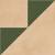 Harmony Kora Clay Decor Green Lt 22,3x22,3 mat — płytka