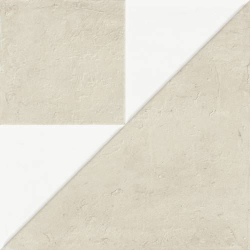 Harmony Kora White Decor White Lt 22,3x22,3 mat — płytka