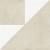 Harmony Kora White Decor White Lt 22,3x22,3 mat — płytka