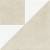 Harmony Kora White Decor White Lt 22,3x22,3 mat — płytka