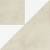Harmony Kora White Decor White Lt 22,3x22,3 mat — płytka