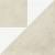 Harmony Kora White Decor White Lt 22,3x22,3 mat — płytka