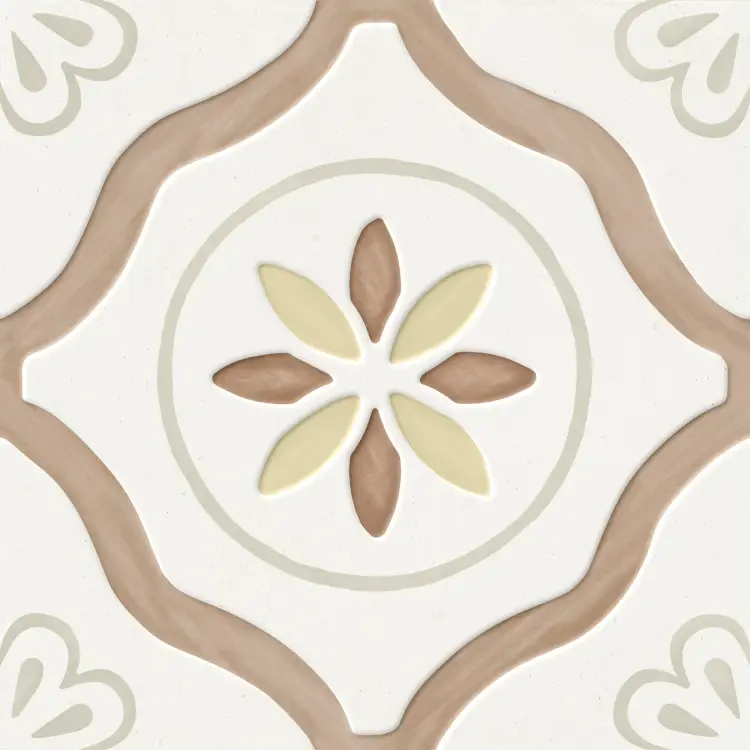 Harmony Llevant Clay Petals Lt 22,3x22,3 mat — płytka
