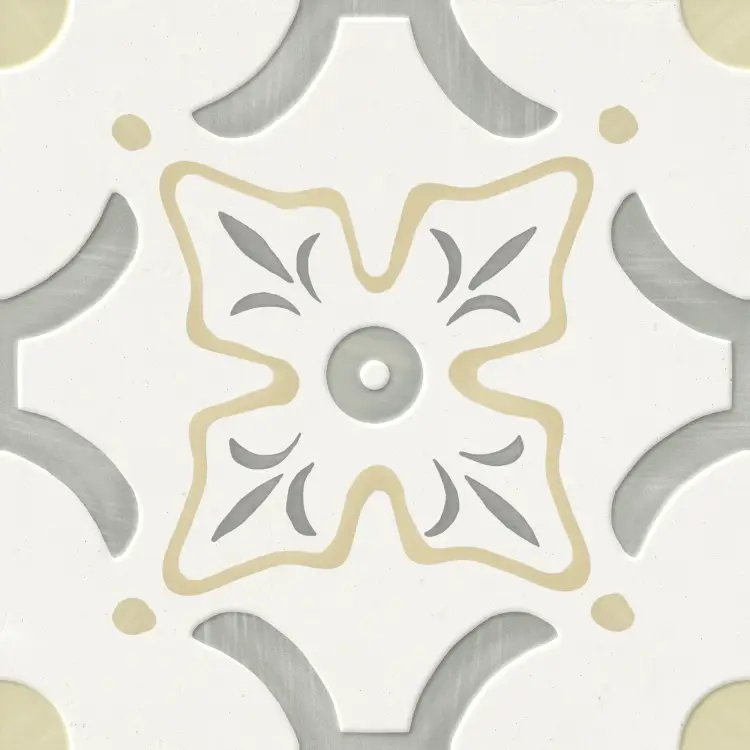 Harmony Llevant Yellow Flower Lt 22,3x22,3 mat — płytka