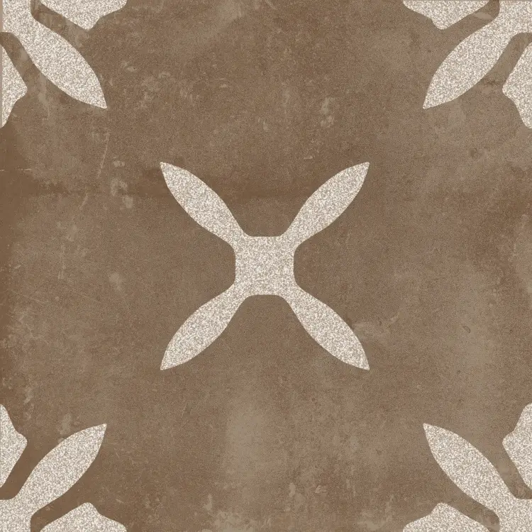 Harmony Pangea Chocolate Flower Lt 22,3x22,3 mat — płytka