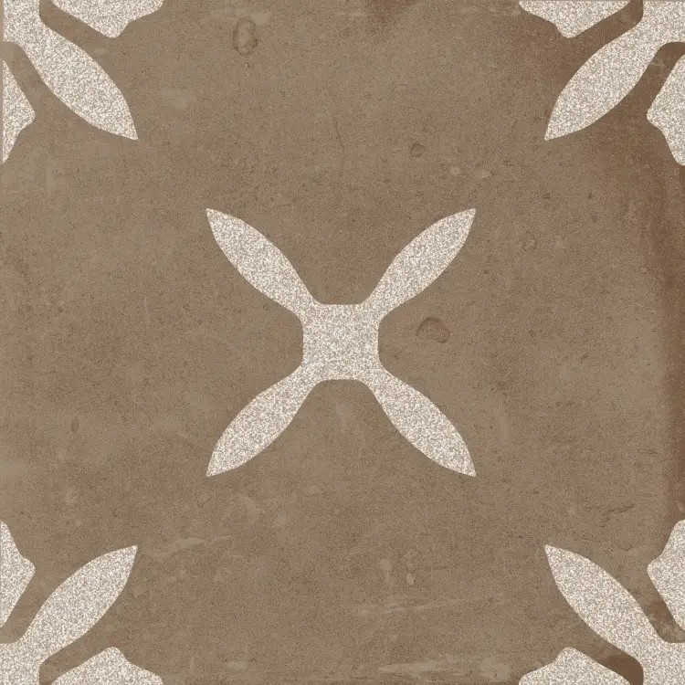 Harmony Pangea Chocolate Flower Lt 22,3x22,3 mat — płytka