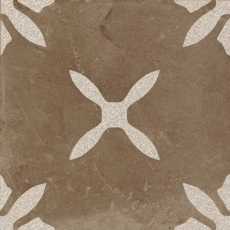 Harmony Pangea Chocolate Flower Lt 22,3x22,3 mat — płytka