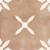 Harmony Pangea Clay Flower Lt 22,3x22,3 mat — płytka