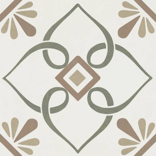 Harmony Provenza Green Petals 22,3x22,3 mat — płytka
