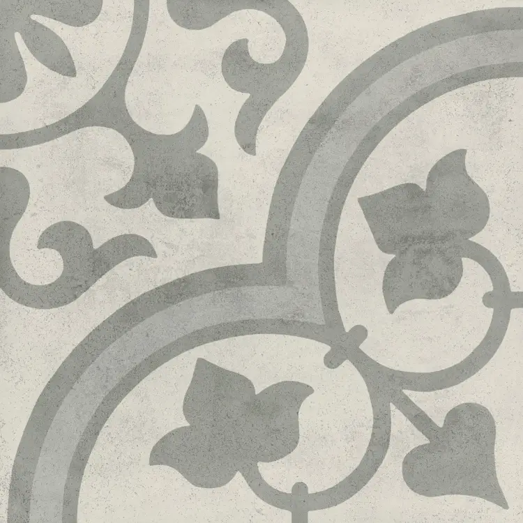 Harmony Cuban Silver Ornate 22,3x22,3 mat — płytka