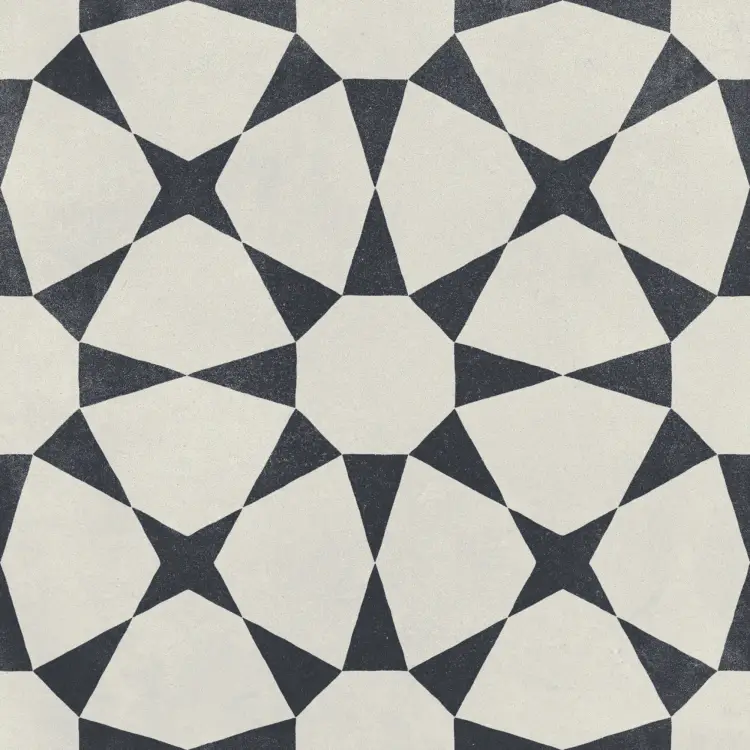 Harmony Cuban White Star 22,3x22,3 mat — płytka