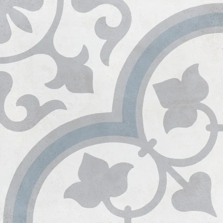 Harmony Havana Silver Ornate 22,3x22,3 mat — płytka