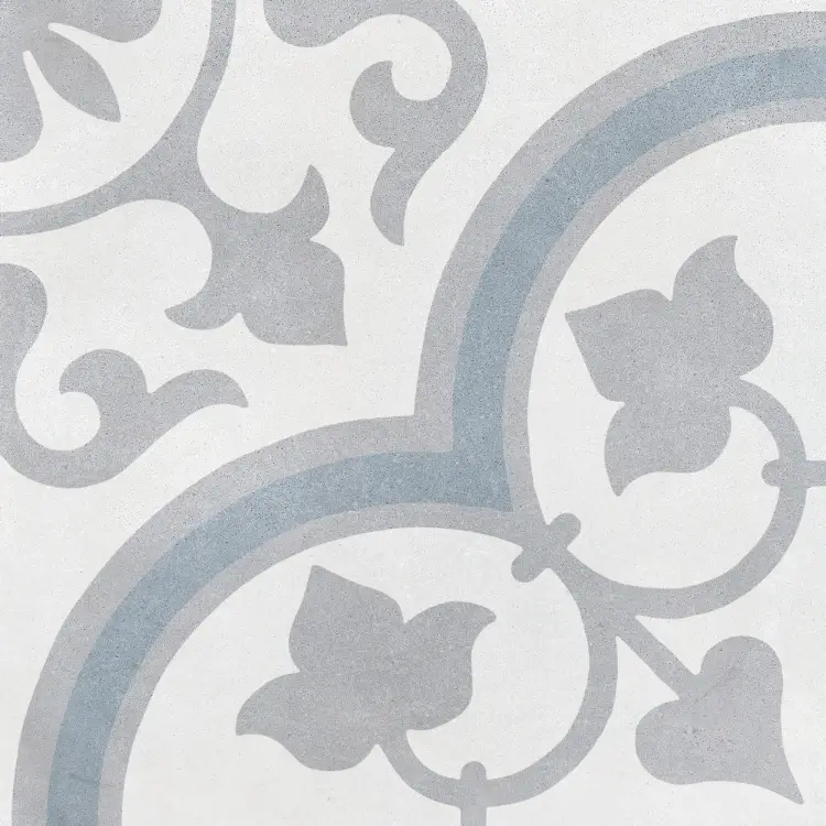 Harmony Havana Silver Ornate 22,3x22,3 mat — płytka