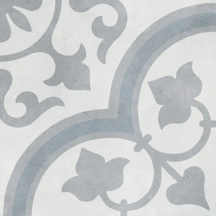 Harmony Havana Silver Ornate 22,3x22,3 mat — płytka