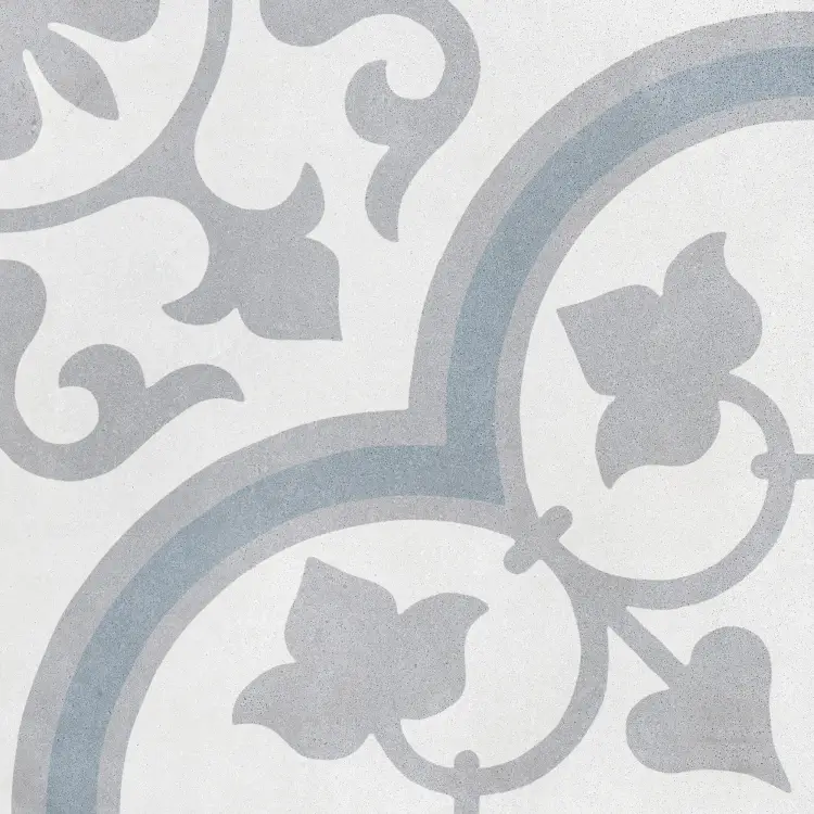 Harmony Havana Silver Ornate 22,3x22,3 mat — płytka