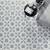 Harmony Havana White Petals 22,3x22,3 mat — aranżacja