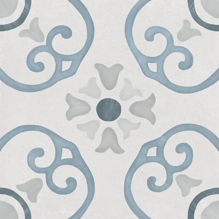 Harmony Sirocco Blue Dhalia 22,3x22,3 mat — płytka