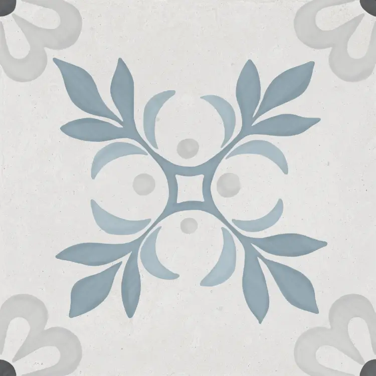 Harmony Sirocco Blue Garden 22,3x22,3 mat — płytka