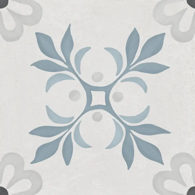 Harmony Sirocco Blue Garden 22,3x22,3 mat — płytka