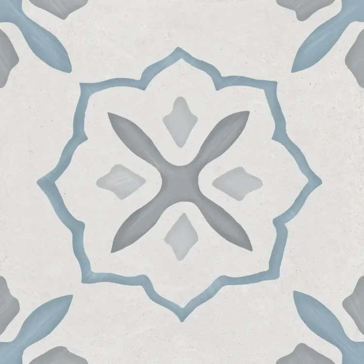 Harmony Sirocco Blue Cross 22,3x22,3 mat — płytka