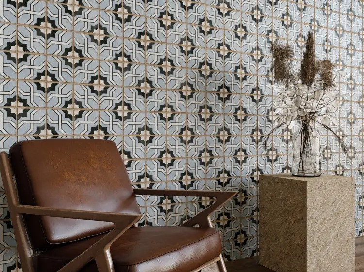 Harmony Casablanca Attia 12,5x12,5 mat — aranżacja