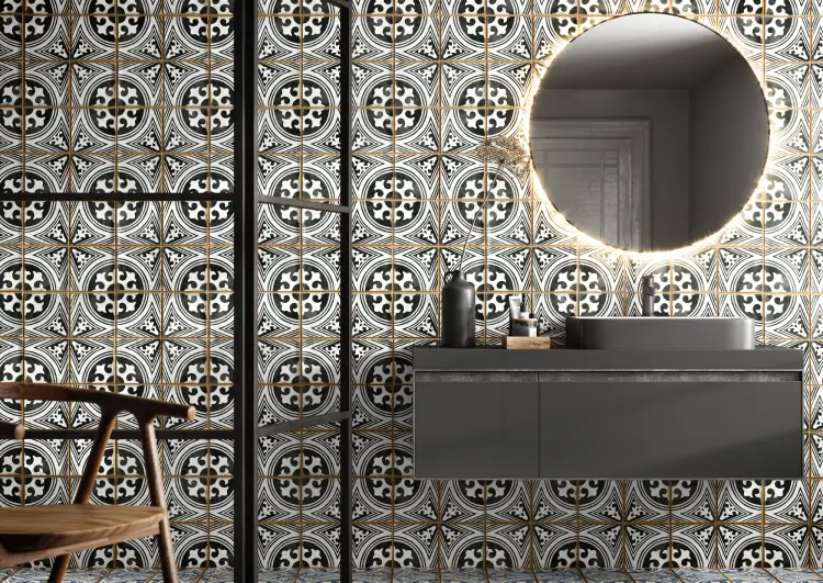 Harmony Casablanca Fida 12,5x12,5 mat — aranżacja
