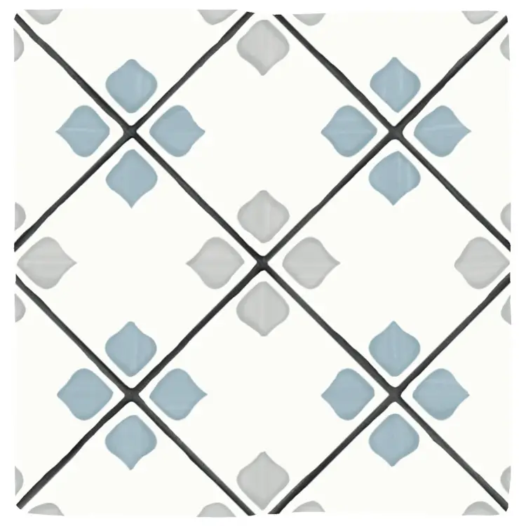 Harmony Tanger Silver Rhomb 12,3x12,3 mat — płytka